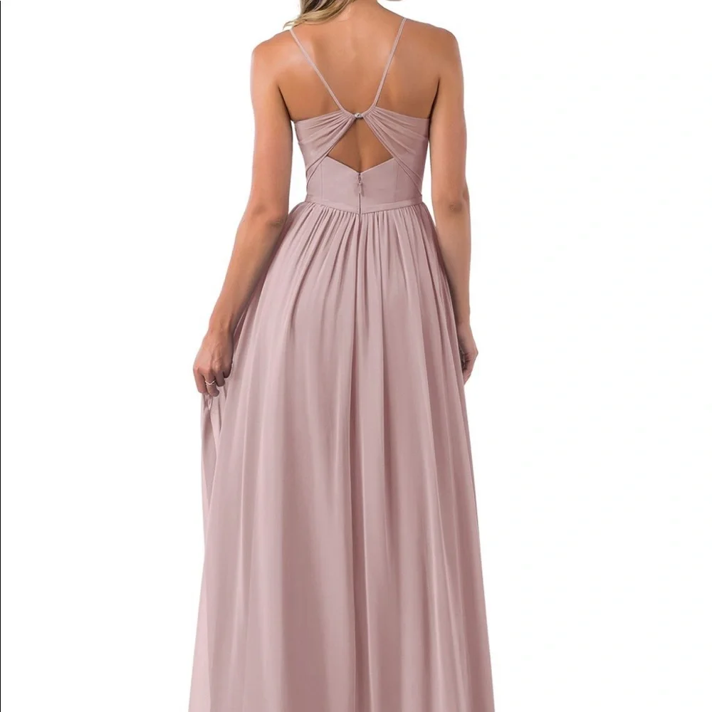 Azazie Cora Vintage Mauve - Picture 2 of 2